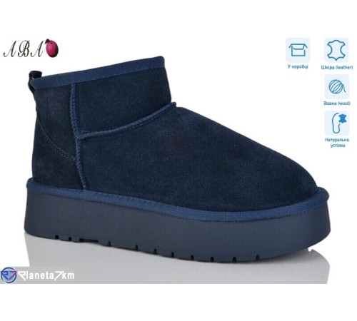 Уггі жіночі на зиму (6 пар р.36-40) синій  "Aba"