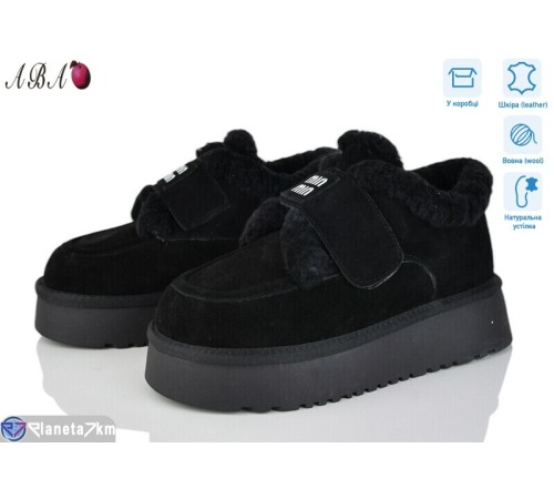 Уггі жіночі на зиму (8 пар р.36-41) чорний  "Aba"