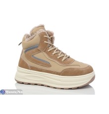Кросівки жіночі на зиму (8 пар р.36-41) бежевий  "Normashoes"