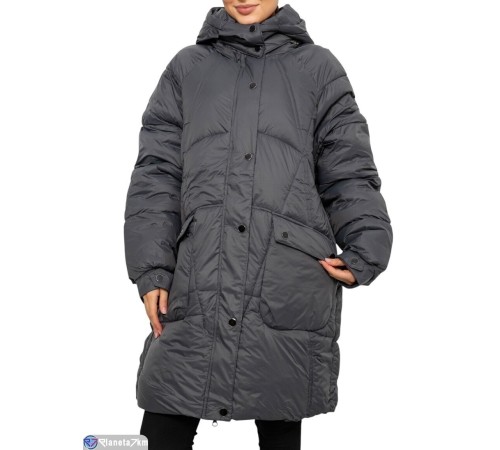 Куртка жіноча на зиму (5 шт. р.сетка XL-5XL) сірий  "Kalabok"