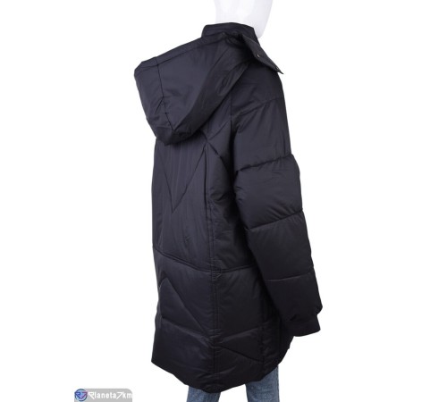 Куртка жіноча на зиму (5 шт. р.сетка XL-5XL) чорний  "Kalabok"