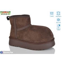 Уггі жіночі на зиму (6 пар р.36-40) коричневий  "HENGJI-ELENA"