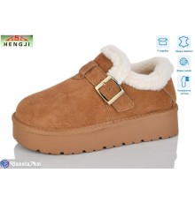 Уггі жіночі на зиму (6 пар р.36-41) коричневий  "HENGJI-ELENA"