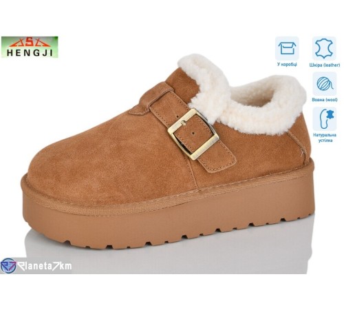 Уггі жіночі на зиму (6 пар р.36-41) коричневий  "HENGJI-ELENA"