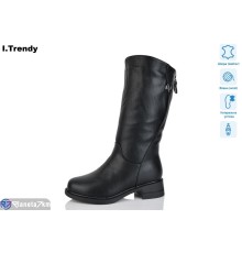 Чоботи жіночі на зиму (6 пар р.36-41) чорний  "Trendy"