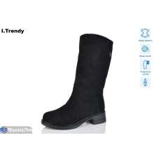 Чоботи жіночі на зиму (6 пар р.36-41) чорний  "Trendy"