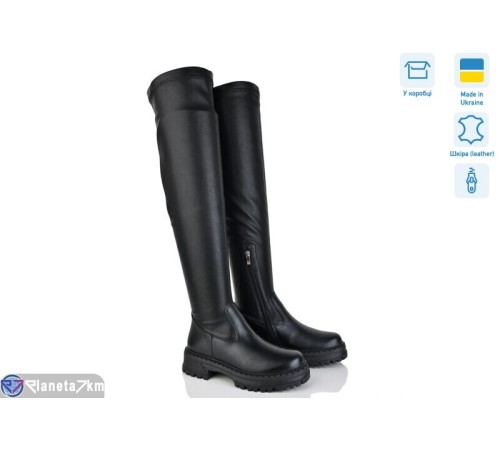 Чоботи жіночі на зиму (6 пар р.36-41) чорний  "LISA" Чоботи жіночі на зиму (6 пар р.36-41) чорний  "LISA"