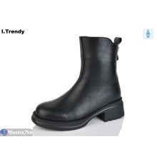 Черевики жіночі на зиму (6 пар р.36-41) чорний  "Trendy"