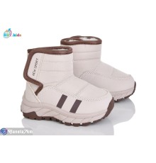 Дутики дитячі на зиму (8 пар р.22-27) бежевий  "BBT"