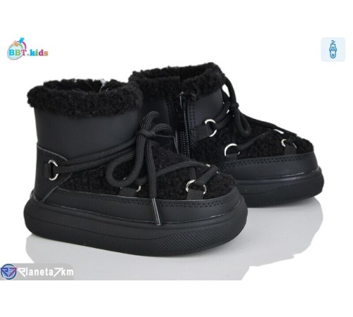 Дитячі Уггі на зиму (8 пар р.22-27) чорний  "BBT"