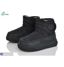 Дутики дитячі на зиму (8 пар р.22-27) чорний  "BBT"