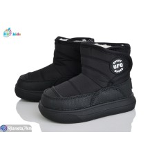 Дутики дитячі на зиму (8 пар р.22-27) чорний  "BBT"