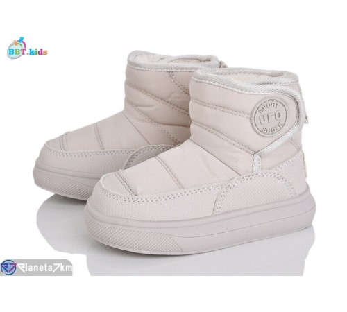 Дутики дитячі на зиму (8 пар р.22-27) бежевий  "BBT"