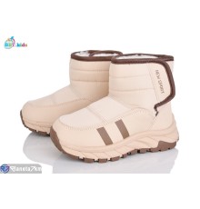 Дутики дитячі на зиму (8 пар р.27-32) бежевий  "BBT"