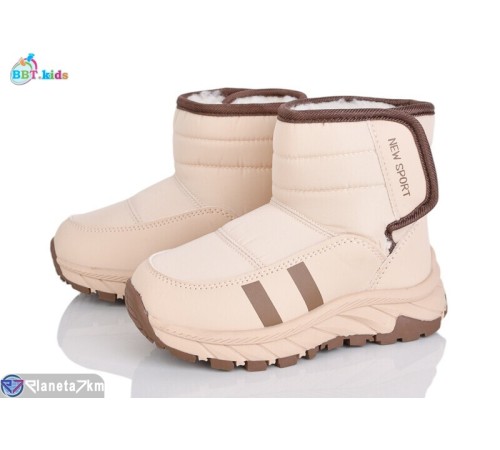 Дутики дитячі на зиму (8 пар р.27-32) бежевий  "BBT"