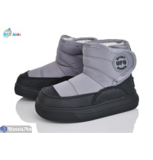 Дутики дитячі на зиму (8 пар р.27-32) сірий  "BBT"