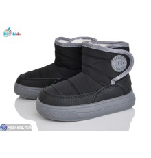 Дутики дитячі на зиму (8 пар р.27-32) чорний  "BBT"