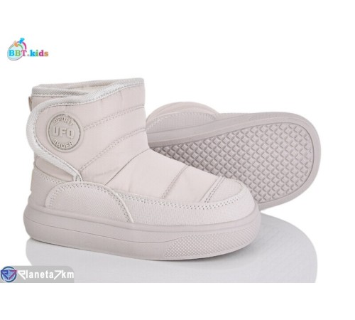 Дутики дитячі на зиму (8 пар р.27-32) бежевий  "BBT"