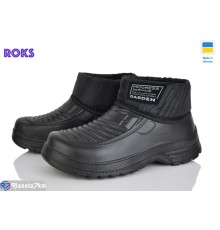 Чоловічі чоботи з піни на зиму (8 пар р.41-46) чорний  "Roks"