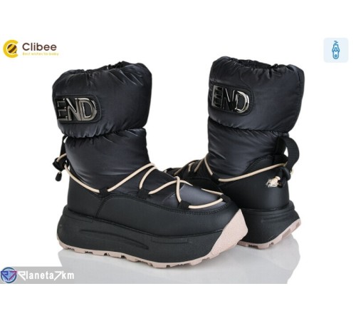 Черевики дитячі на зиму (8 пар р.32-37) чорний  "BELIES"