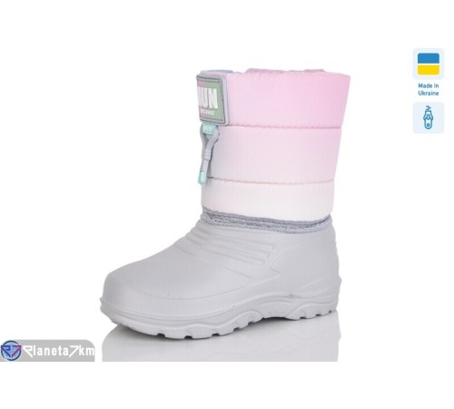 Дитячі чоботи з піни на зиму (8 пар р.28-37) сірий  "LOTTOS"