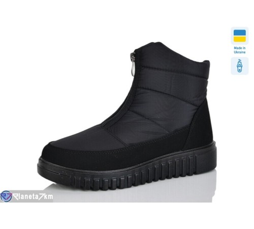 Дутики жіночі на зиму (6 пар р.38-42) чорний  "LOTTOS"