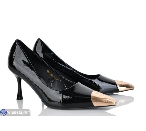 Туфлі жіночі на весну/осінь (8 пар р.36-40) чорний  "LOREDANA"