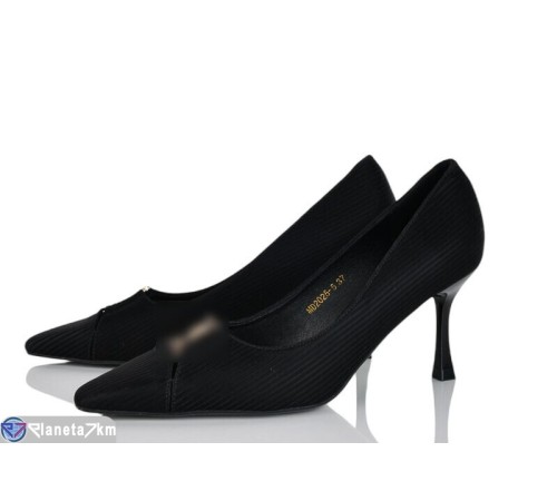 Туфлі жіночі на весну/осінь (8 пар р.36-40) чорний  "LOREDANA"