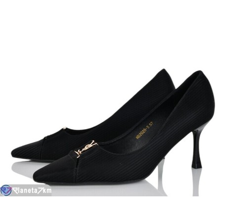 Туфлі жіночі на весну/осінь (8 пар р.36-40) чорний  "LOREDANA"