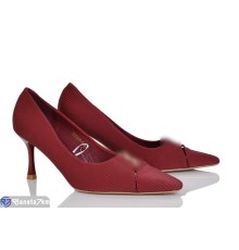 Туфлі жіночі на весну/осінь (8 пар р.36-40) бордовий  "LOREDANA"