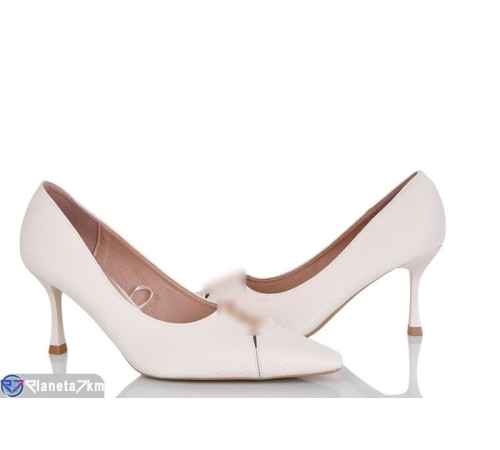 Туфлі жіночі на весну/осінь (8 пар р.36-40) бежевий  "LOREDANA"