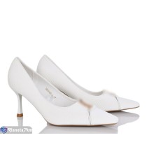 Туфлі жіночі на весну/осінь (8 пар р.36-40) білий  "LOREDANA"