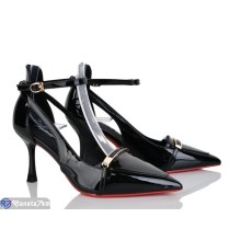 Туфлі жіночі на весну/осінь (8 пар р.36-40) чорний  "LOREDANA"