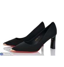 Туфлі жіночі на весну/осінь (8 пар р.36-40) чорний  "LOREDANA"