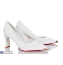 Туфлі жіночі на весну/осінь (8 пар р.36-40) білий  "LOREDANA"