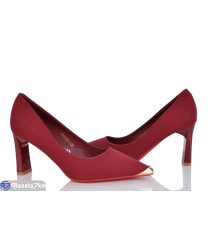 Туфлі жіночі на весну/осінь (8 пар р.36-40) бордовий  "LOREDANA"
