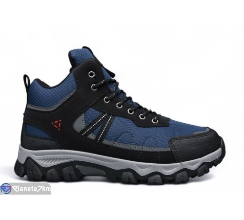 Черевики чоловічі на зиму (8 пар р.41-46) синій  "KOMBO"