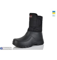 Чоловічі чоботи з піни на зиму (6 пар р.40-46) чорний  "Melinda"