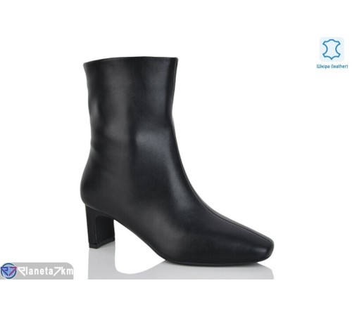 Черевики жіночі на весну/осінь (8 пар р.36-40) чорний  "VIOLA"