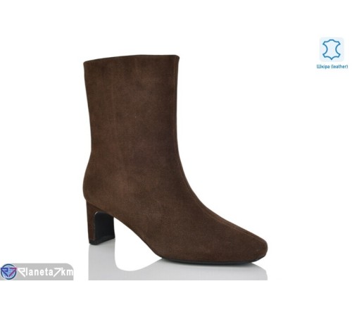 Черевики жіночі на весну/осінь (8 пар р.36-40) коричневий  "VIOLA"