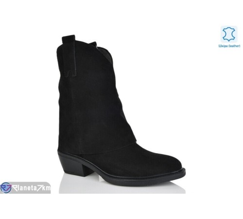 Черевики жіночі на весну/осінь (8 пар р.36-41) чорний  "VIOLA"