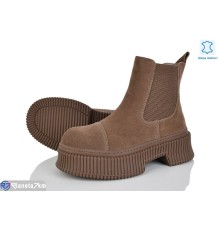 Черевики жіночі на весну/осінь (8 пар р.36-41) коричневий  "VIOLA"