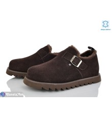 Туфлі жіночі на зиму (8 пар р.36-41) коричневий  "VIOLA"