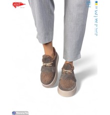 Туфлі жіночі на зиму (8 пар р.37-41) коричневий  "ARTO"