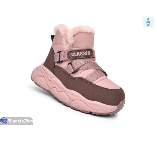 Черевики дитячі на зиму (8 пар р.27-32) рожевий  "TOMMY"