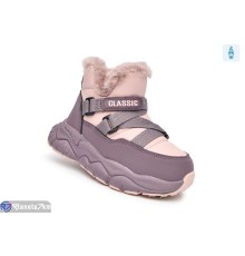 Черевики дитячі на зиму (8 пар р.27-32) фіолетовий  "TOMMY"