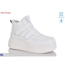 Черевики жіночі на зиму (8 пар р.36-41) білий  "QQ&Панда" Черевики жіночі на зиму (8 пар р.36-41) білий  "QQ&Панда"
