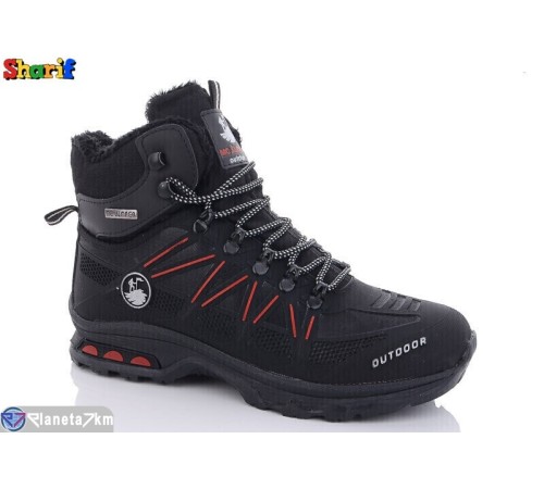 Черевики чоловічі на весну/осінь (8 пар р.40-44) чорний  "Sharif"