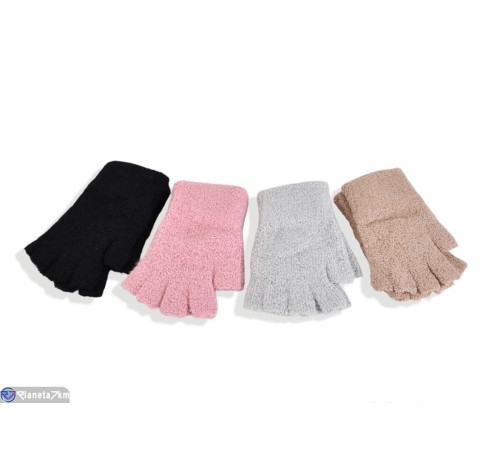Рукавички дитячі на зиму (12 шт. р.сетка One size) мікс  "RUBIBAS"