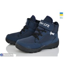 Черевики жіночі на зиму (7 пар р.33-36) синій  "Gelena"